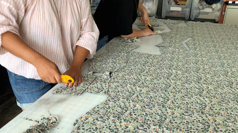 Cutting dresses