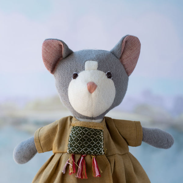 Weaver's Smock Dress for Dolls
