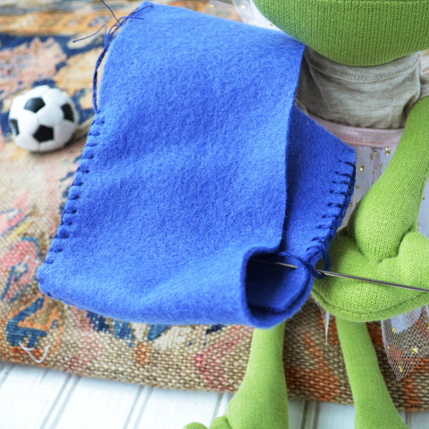Ella Toad sewing doll backpack