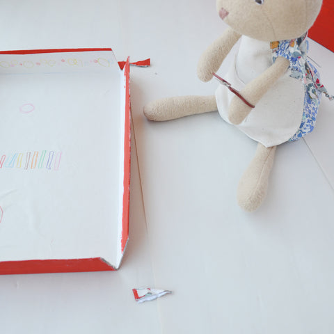 Hazel Village Craft Society, Lucas Makes a Toy Box