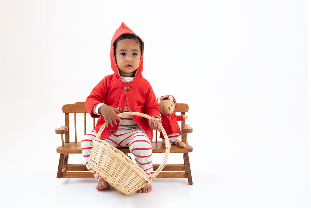 Cranberry jacket and cozy lodge