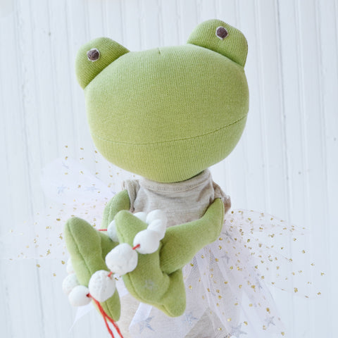 Ella Toad with clay worry beads