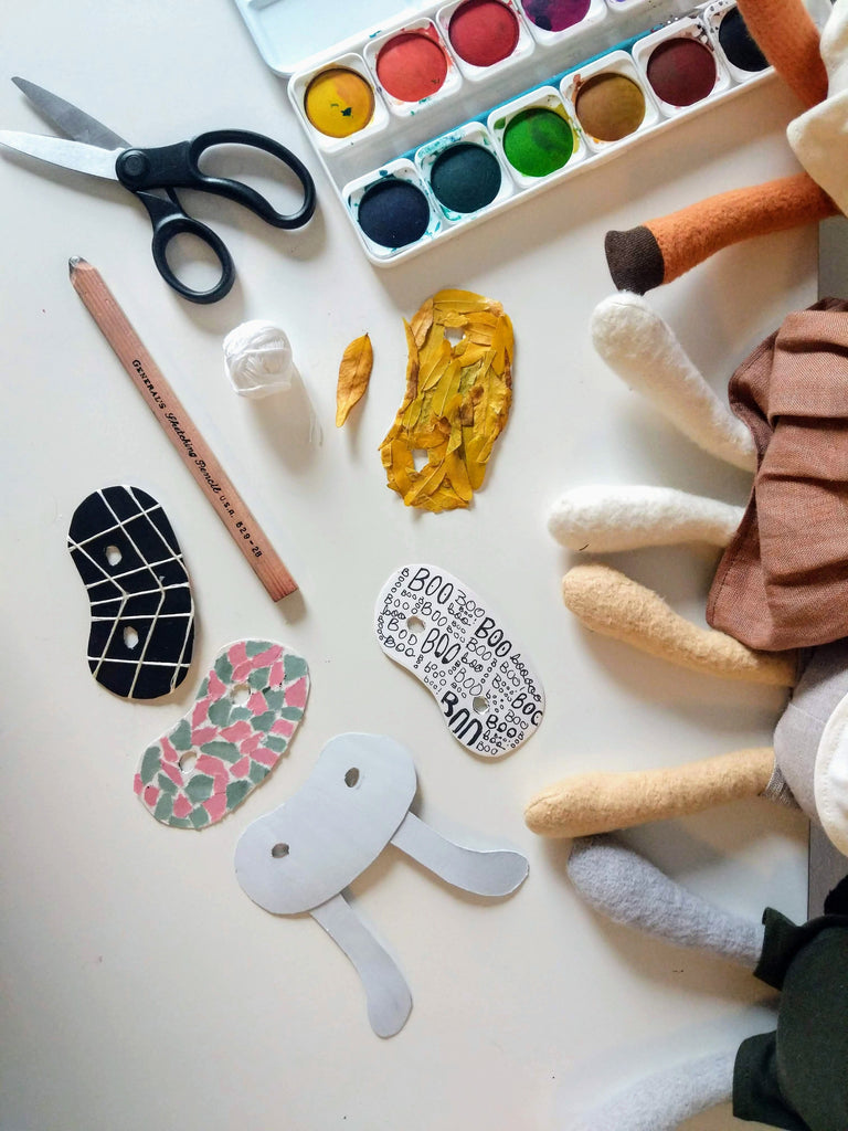 DYI Halloween Mask Kid's Craft