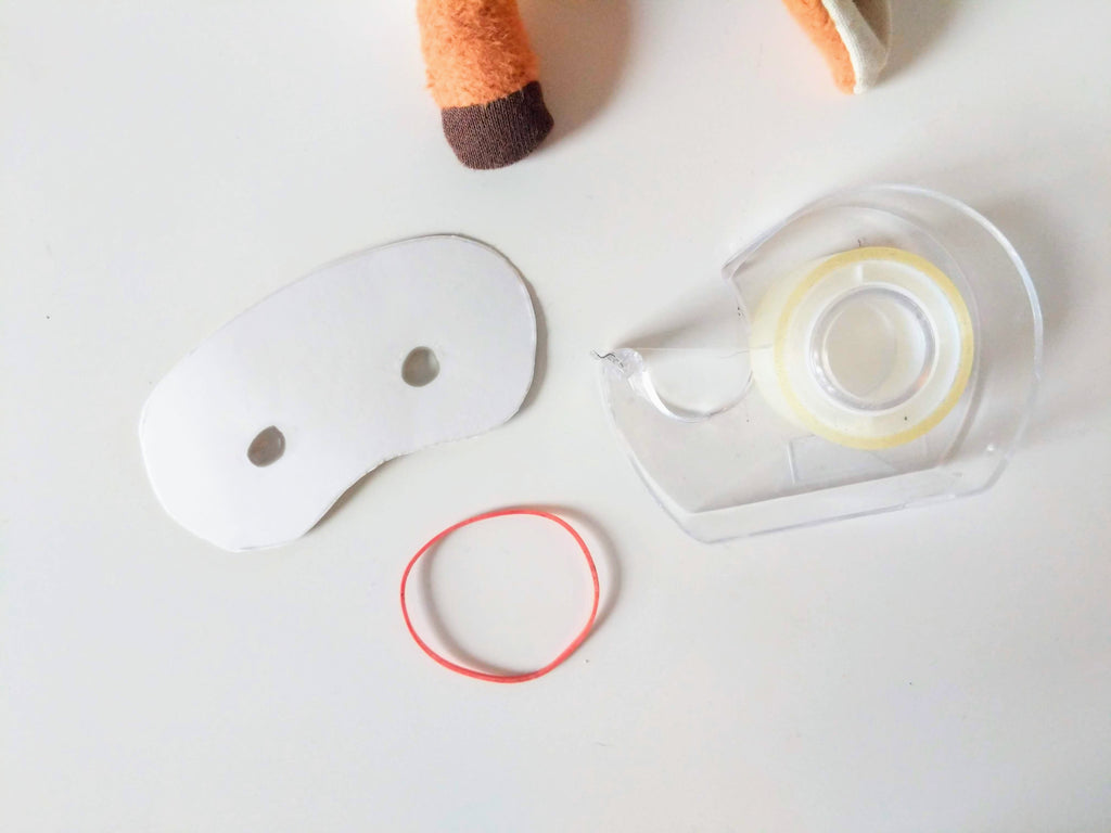 DYI Halloween Mask Kid's Craft