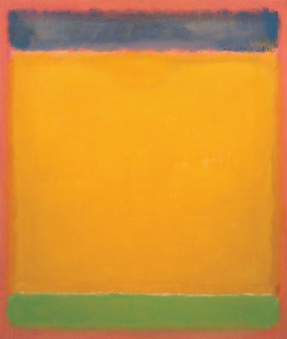 Painting - "United (Blue, Yellow, Green on Red" by Mark Rothko