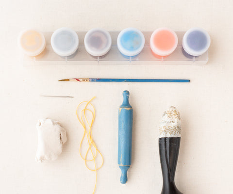 materials needed for DIY bell craft for kids